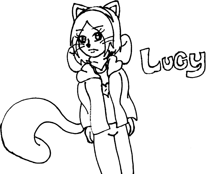 Candybooru image #5267, tagged with Adult_Lucy Lucy Puffyahnna_(Artist) sketch